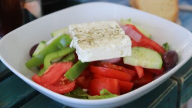 Greek food - Greek salad